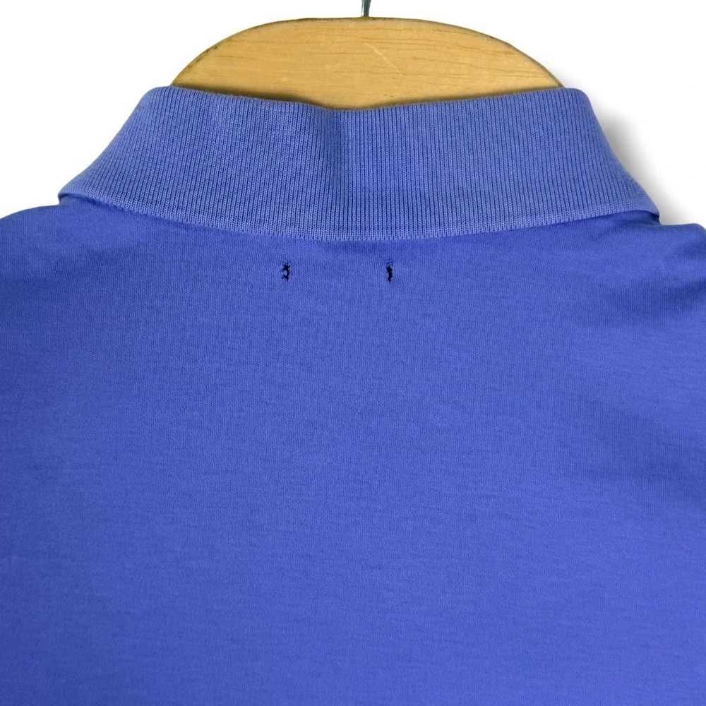Polo Ralph Lauren Polo Shirt Men Small Blue Slim Fit Cotton Classic Pony Prep